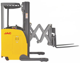 Porcellana Carrello elevatore messo elettrico del camion di portata capacità di carico da 1,5 tonnellate con le doppie forbici fornitore
