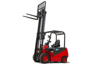 Il CA guida il carrello elevatore a pile, un carrello elevatore elettrico di 4 ruote la capacità di sollevamento di 2,5 tonnellate fornitore