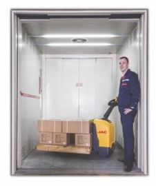 Tipo camion di Walkie di pallet elettrico leggero eccellente gran potenza 1800Kg del compatto di configurazione dell'alto grado di capacità di carico da 1,8 tonnellate fornitore