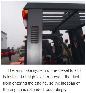 Sieda il carrello elevatore a forcale della benzina consumo di combustibile basso della capacità di 2 tonnellate